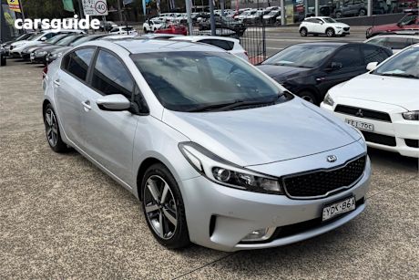 Silver 2017 Kia Cerato Sedan Sport
