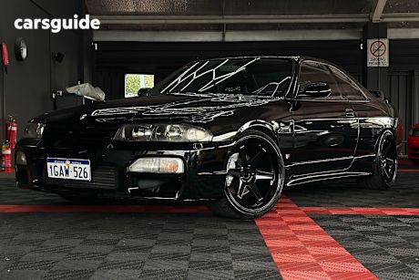 Black 1997 Nissan Skyline Coupe Gts-T