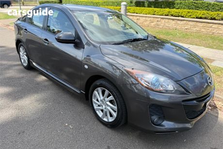 Grey 2011 Mazda 3 Sedan Sp20 Skyactiv