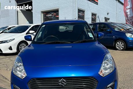 Blue 2017 Suzuki Swift Hatchback Gl Navigator