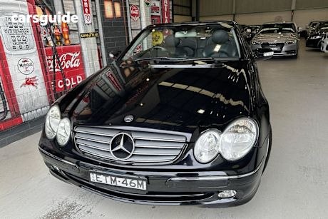Black 2004 Mercedes-Benz CLK320 Cabriolet Elegance
