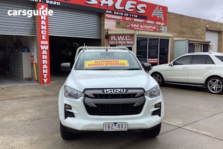 White 2022 Isuzu D-MAX Crew Cab Chassis Sx (4X2) High-Ride