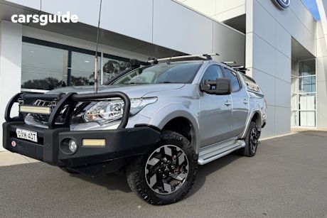 Silver 2018 Mitsubishi Triton Dual Cab Utility Exceed (4X4)