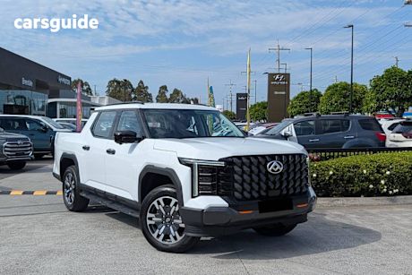 White 2025 LDV Terron 9 Double Cab Pick Up Evolve