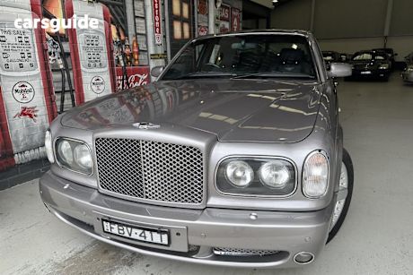 Grey 2003 Bentley Arnage Sedan T