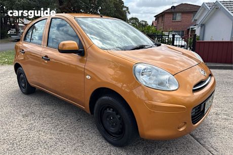Gold 2012 Nissan Micra Hatchback St