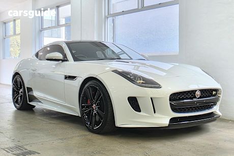 White 2015 Jaguar F-Type Coupe R Awd