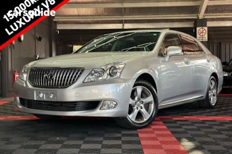 Silver 2009 Toyota Crown Sedan MAJESTA A TYPE L PACKAGE 4DR SEDAN 8SP AUTO 4.6I