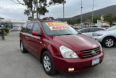 Red 2007 Kia Grand Carnival Wagon (Ex)
