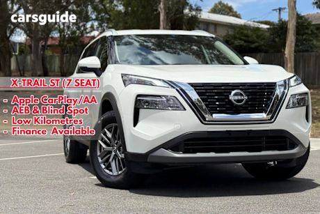 White 2025 Nissan X-Trail Wagon St (4Wd)