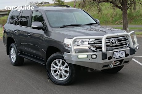 Grey 2017 Toyota Landcruiser Wagon Vx (4X4)