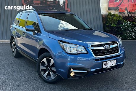 Blue 2017 Subaru Forester Wagon 2.5I-L