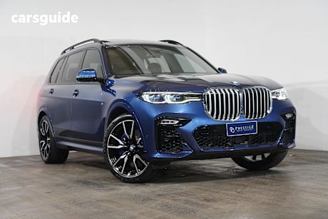 Blue 2022 BMW X7 Wagon Xdrive30D M Sport