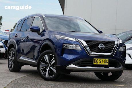 Blue 2024 Nissan X-Trail SUV TI 4X4