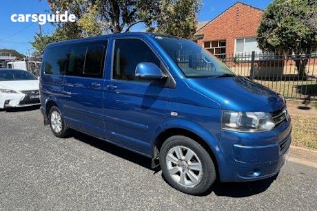 Blue 2011 Volkswagen Multivan Wagon 103 Tdi Comfortline