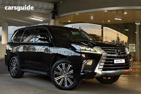 Black 2017 Lexus LX570 Wagon