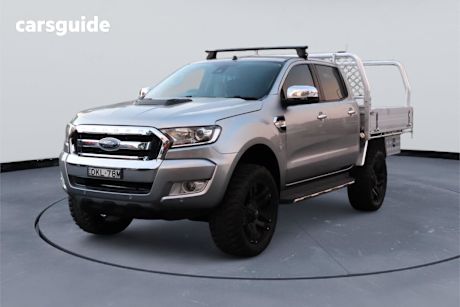 Silver 2016 Ford Ranger Ute Tray XLT 4X4