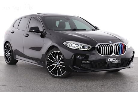 Black 2020 BMW 118I Hatchback M Sport