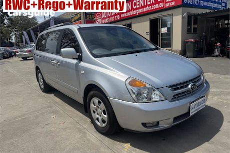 Silver 2009 Kia Grand Carnival Wagon (Ex)