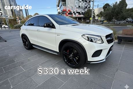 White 2017 Mercedes-Benz GLE43 Coupe 4Matic
