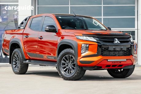 Orange 2023 Mitsubishi Triton Double Cab Pick Up Xtreme (4X4)