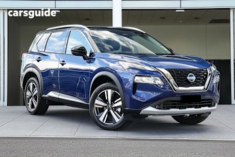 Blue 2025 Nissan X-Trail Wagon Ti (4Wd) E-Power (Hybrid)