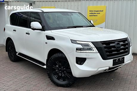 White 2023 Nissan Patrol Wagon Ti (4X4)