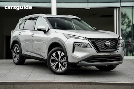 Silver 2025 Nissan X-Trail Wagon St-L (4Wd) E-Power (Hybrid)