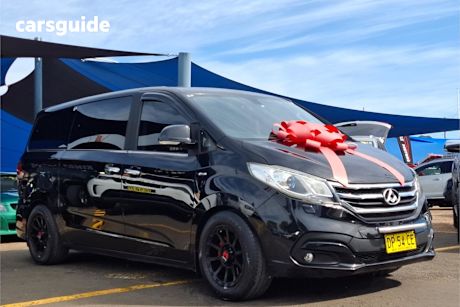 Black 2016 LDV G10 Wagon (7 Seat)
