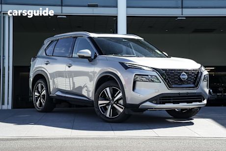 Silver 2025 Nissan X-Trail Wagon Ti (4Wd) E-Power (Hybrid)
