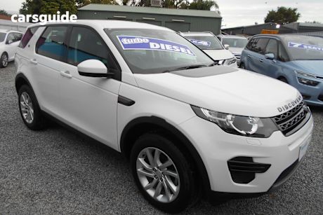 White 2017 Land Rover Discovery Sport Wagon Td4 (132Kw) Se 5 Seat