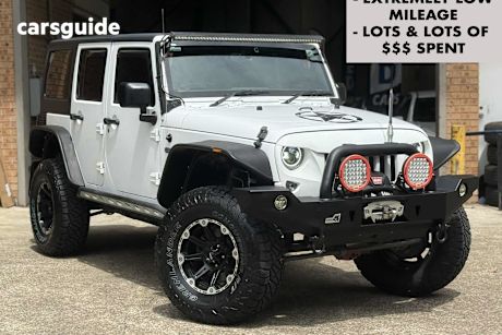 White 2016 Jeep Wrangler OtherCar SPORT (4X4) JK MY16