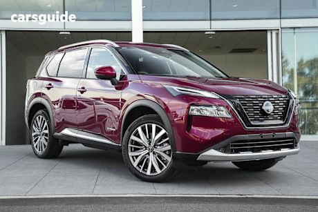 Red 2025 Nissan X-Trail Wagon Ti-L (4Wd) E-Power (Hybrid)