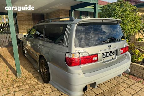 Silver 1997 Nissan Stagea SUV 25G FOUR WGNC34 4DR WAGON 4SP AUTO 2.5I