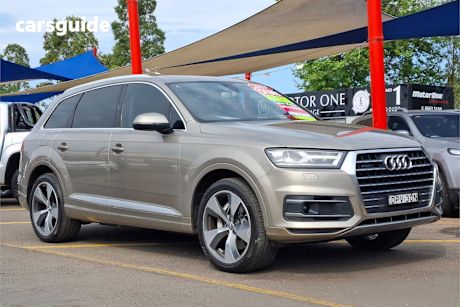 Gold 2016 Audi Q7 Wagon 3.0 Tdi Quattro (160Kw)