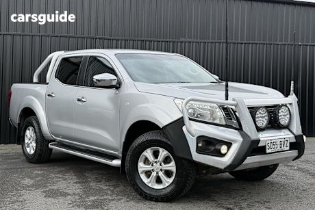 Silver 2017 Nissan Navara Dual Cab Utility St (4X4)