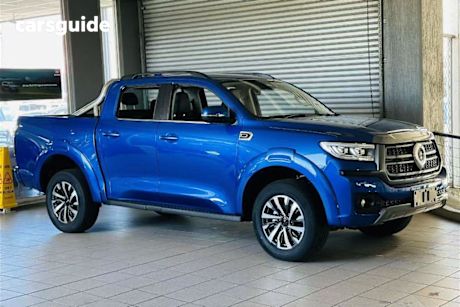 Blue 2025 GWM Cannon Dual Cab Utility Lux (4X4)