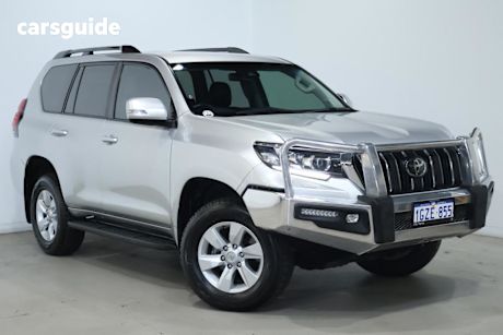 Silver 2020 Toyota Landcruiser Prado Wagon Gxl