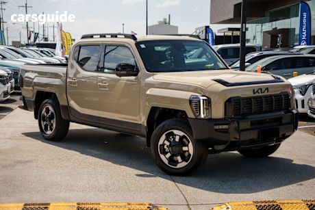 Beige 2025 Kia Tasman Double Cab Pick Up X-Line (4X4) (0.9T) Bdy Fender