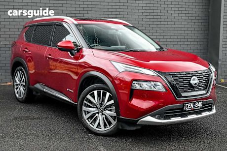 Red 2022 Nissan X-Trail Wagon Ti-L (4Wd) E-Power (Hybrid)