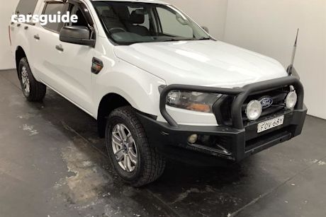 White 2017 Ford Ranger Crew Cab Utility Xl 3.2 (4X4)