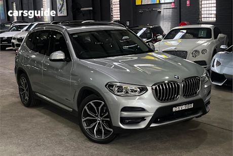 Silver 2018 BMW X3 Wagon Xdrive 30I
