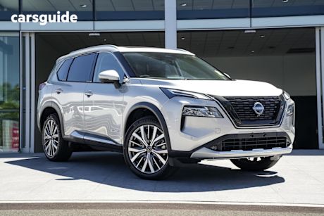 Silver 2025 Nissan X-Trail Wagon Ti-L (4Wd) E-Power (Hybrid)