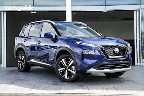 Blue 2025 Nissan X-Trail Wagon Ti (4Wd) E-Power (Hybrid)