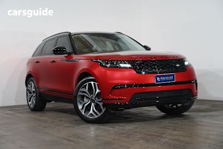 Red 2019 Land Rover Range Rover Velar Wagon P300 R-Dynamic Se (221Kw)