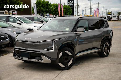 Grey 2025 Kia EV5 Wagon Earth Awd Lr Black
