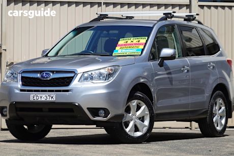 Silver 2013 Subaru Forester Wagon 2.5I-L