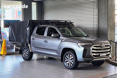 Grey 2022 LDV T60 Double Cab Utility Max Pro (4X4)