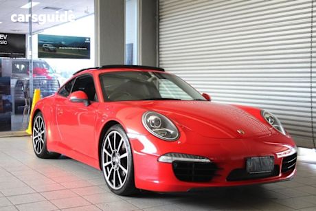 Red 2011 Porsche 911 Coupe Carrera S