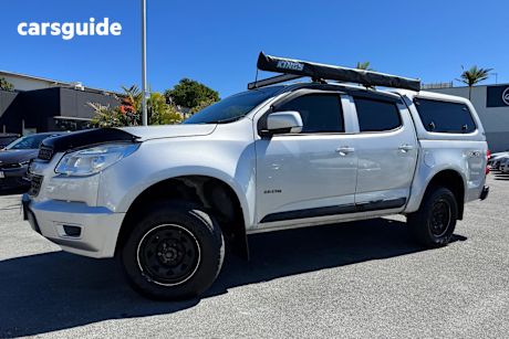 Silver 2012 Holden Colorado Crew Cab Pickup Lx (4X4)